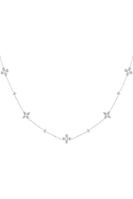 flower party necklace