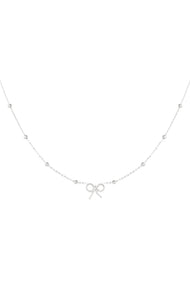 necklace bow basic