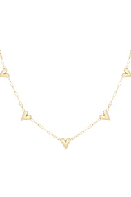 hearts unfolded necklace