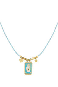 eclipse charm necklace