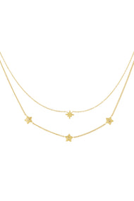 Starry sky necklace