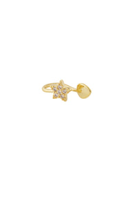 Nose & ear cuff star