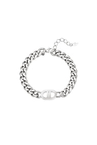 Bracelet The Good Life Silver Color Stainless Steel