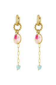 Dazzling day earrings