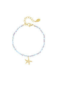 Bracelet colorful starfish