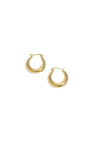 Arched Stainless Steel Earrings