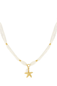 Seastar & Pearl Necklace