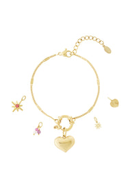 Big heart DIY bracelet