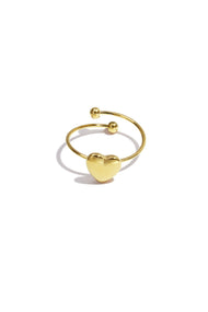 Simple little heart ring