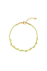 Cotton Chain Bracelets mixed color Daily Daily