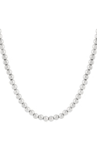 Hollow bead necklace -10mm