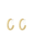 Luminous Hoop Clip Earrings
