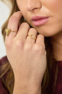 Minimalistische ringen