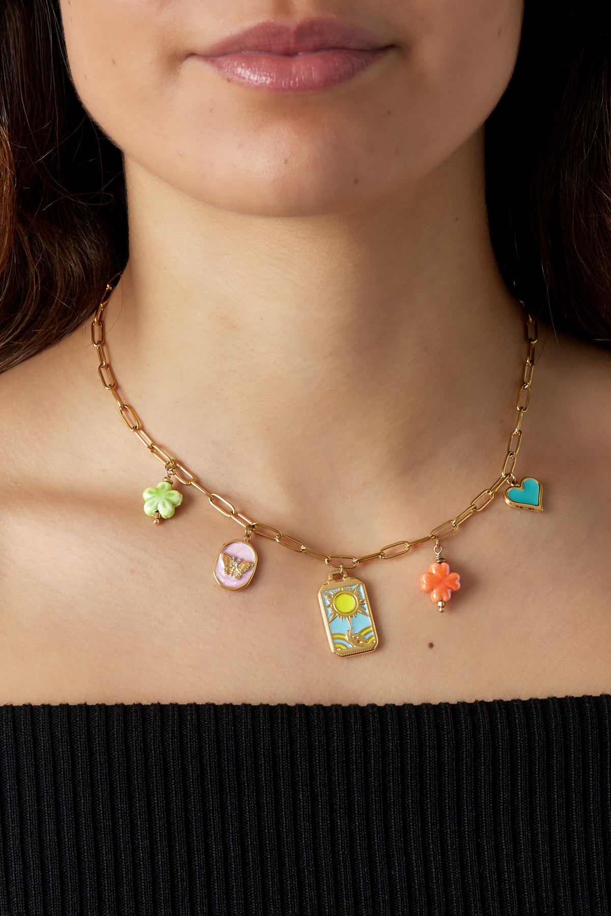 charm necklace sunray dream