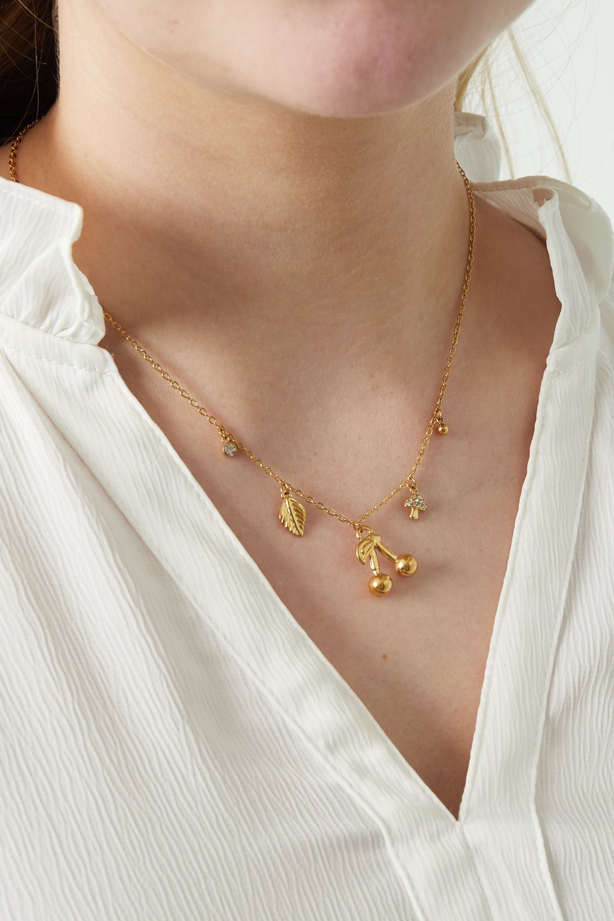 cherry bliss necklace