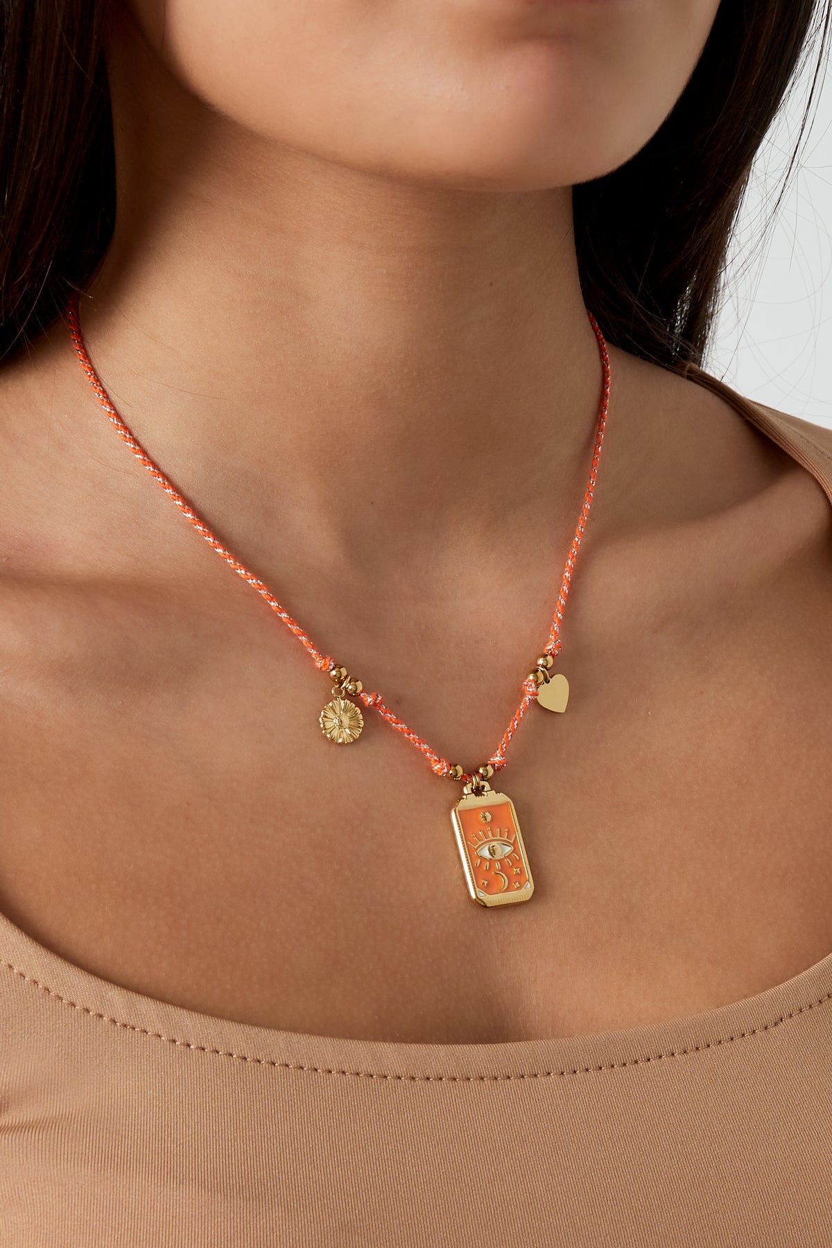 eclipse charm necklace