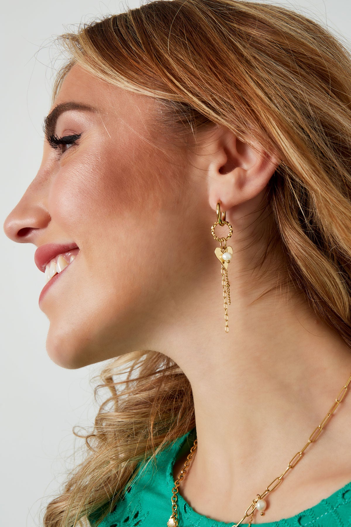 earrings necklace party