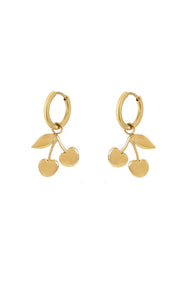 cherry earrings