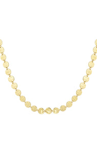 round vintage necklace