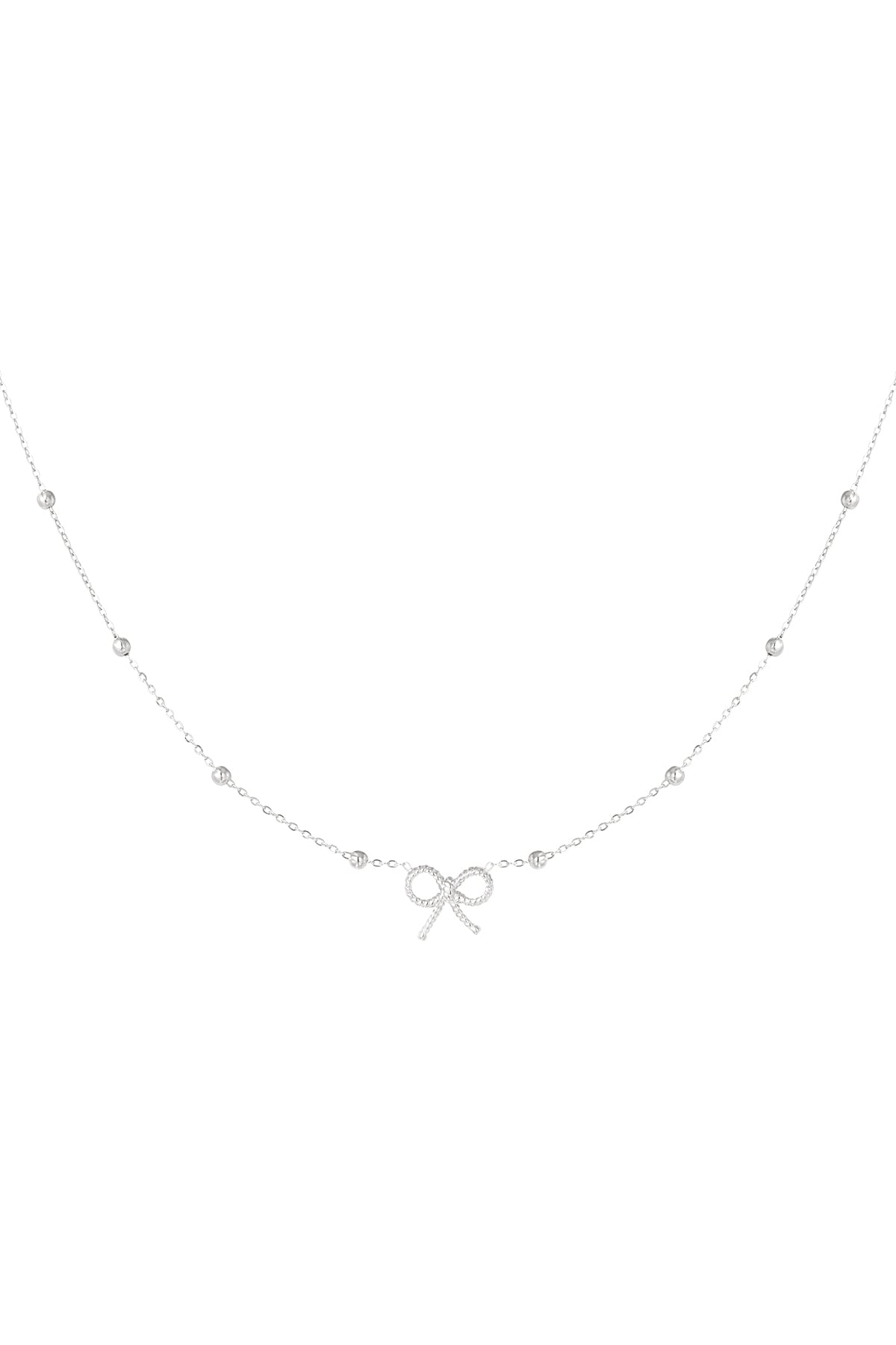 necklace bow basic