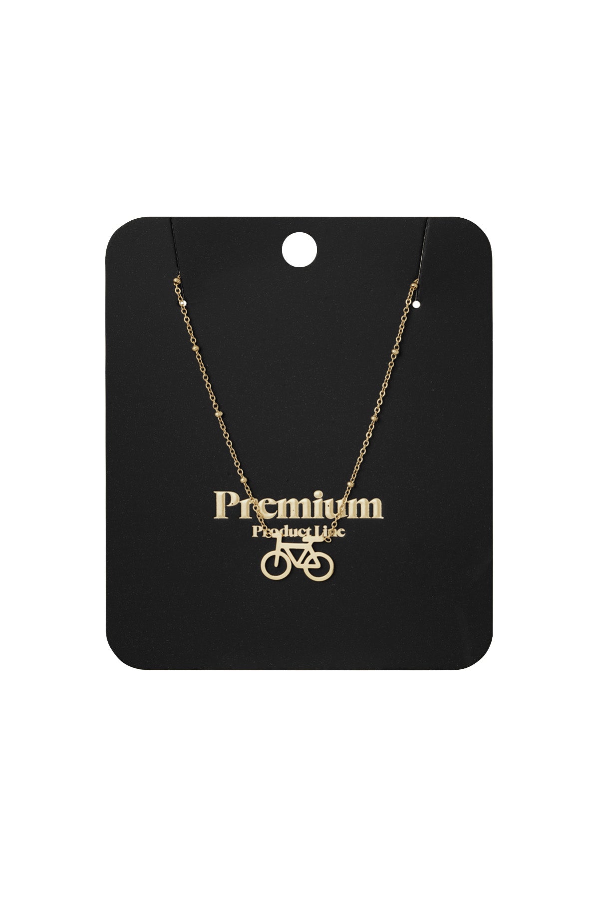 cycle chic necklace