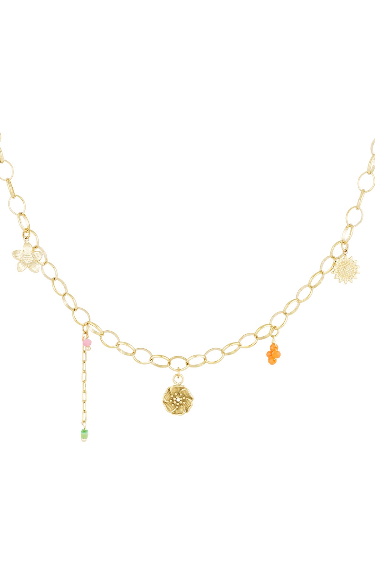 spring charms necklace
