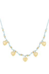 Cozy hearts necklace