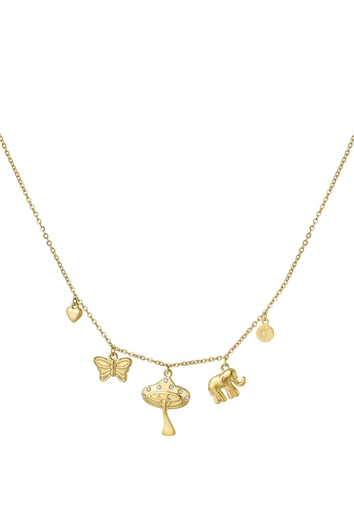 charm necklace angel energy