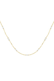 diamond glow necklace