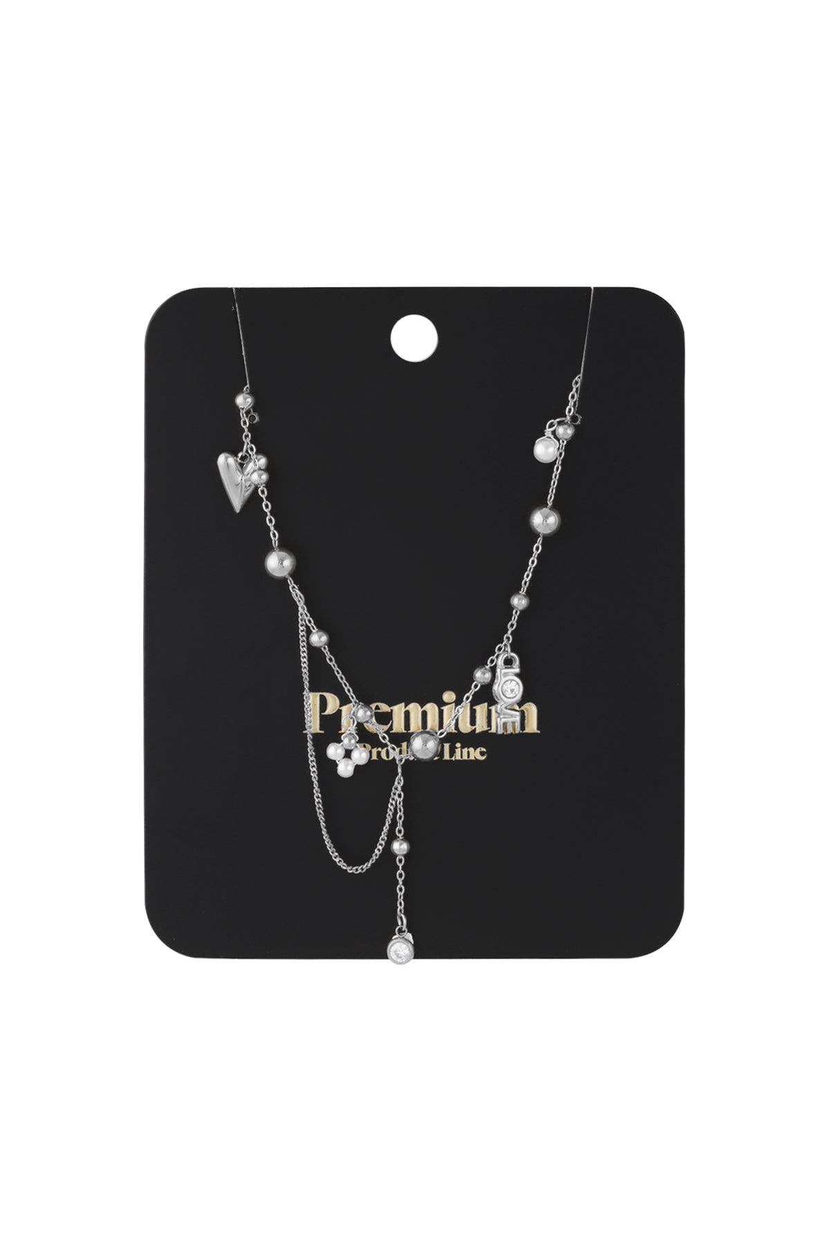 connected love necklace