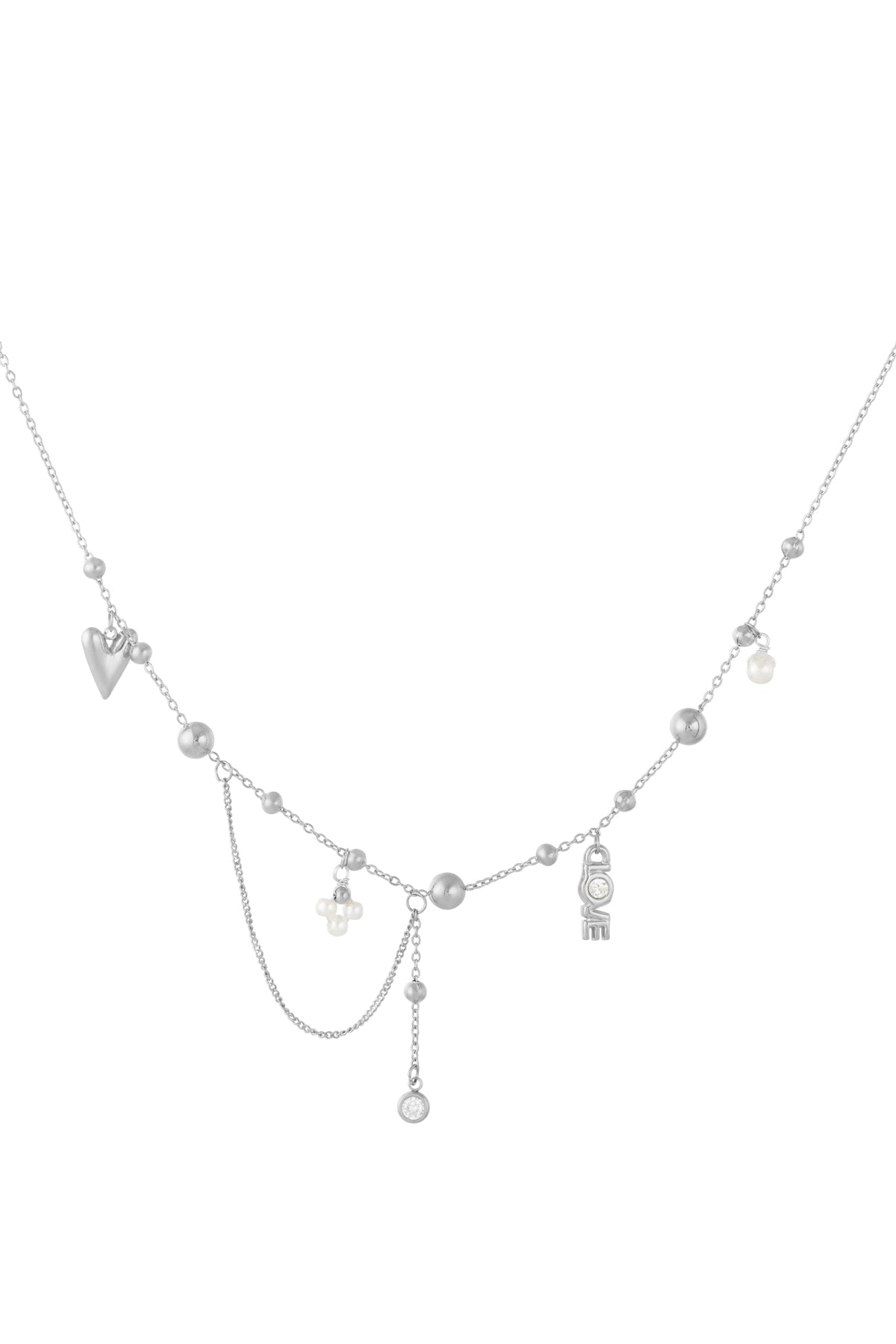 connected love necklace