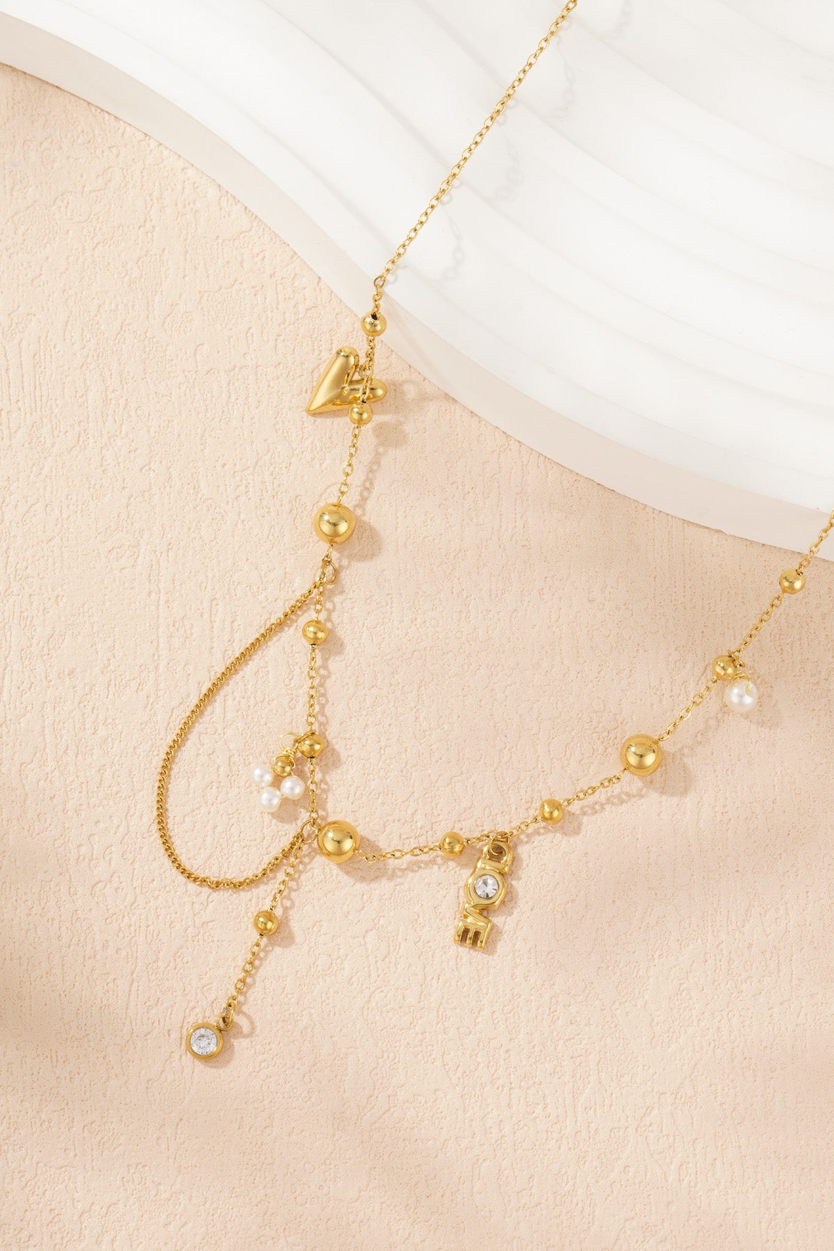 connected love necklace