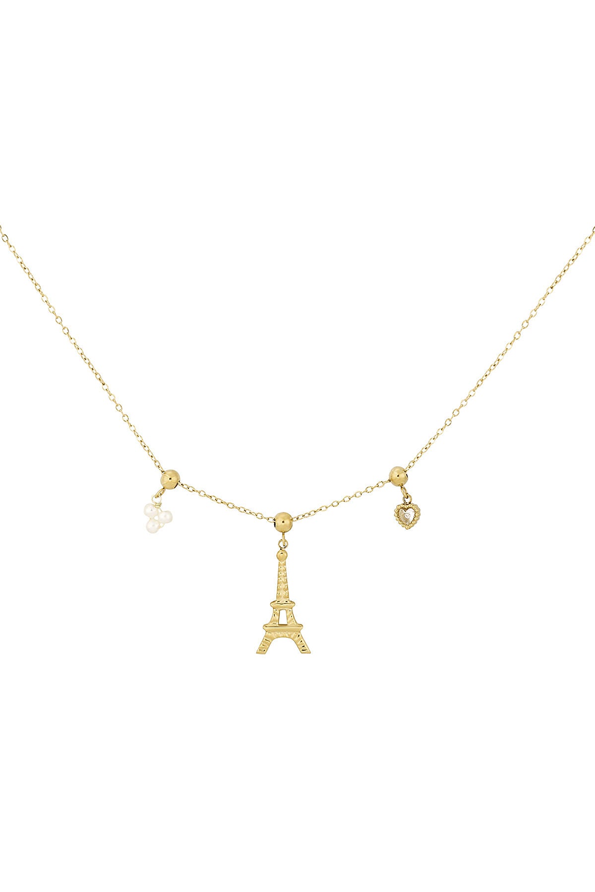 Eiffel tower necklace