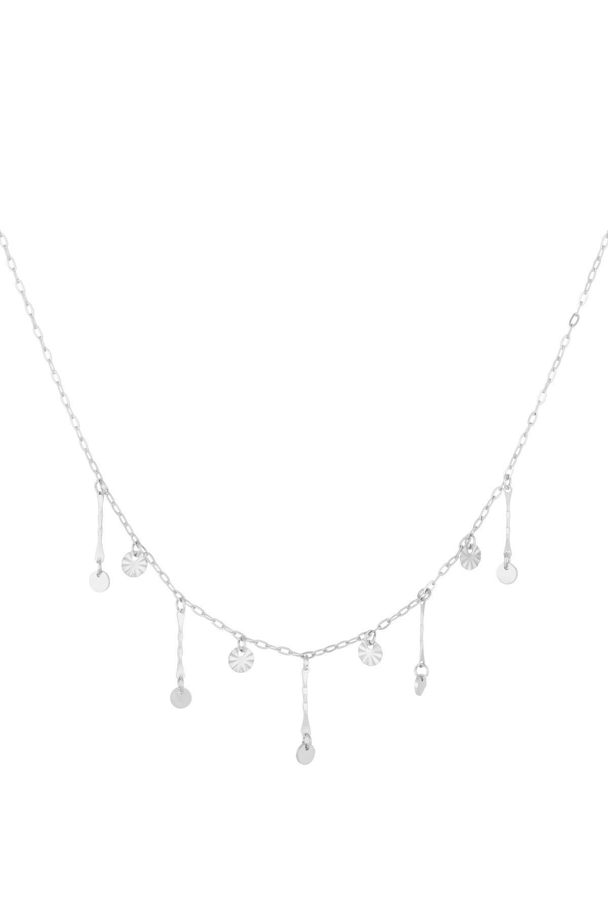 golden glimmer necklace