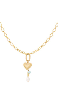 heart glow necklace