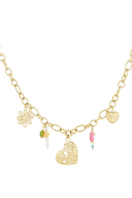 charm necklace my lover