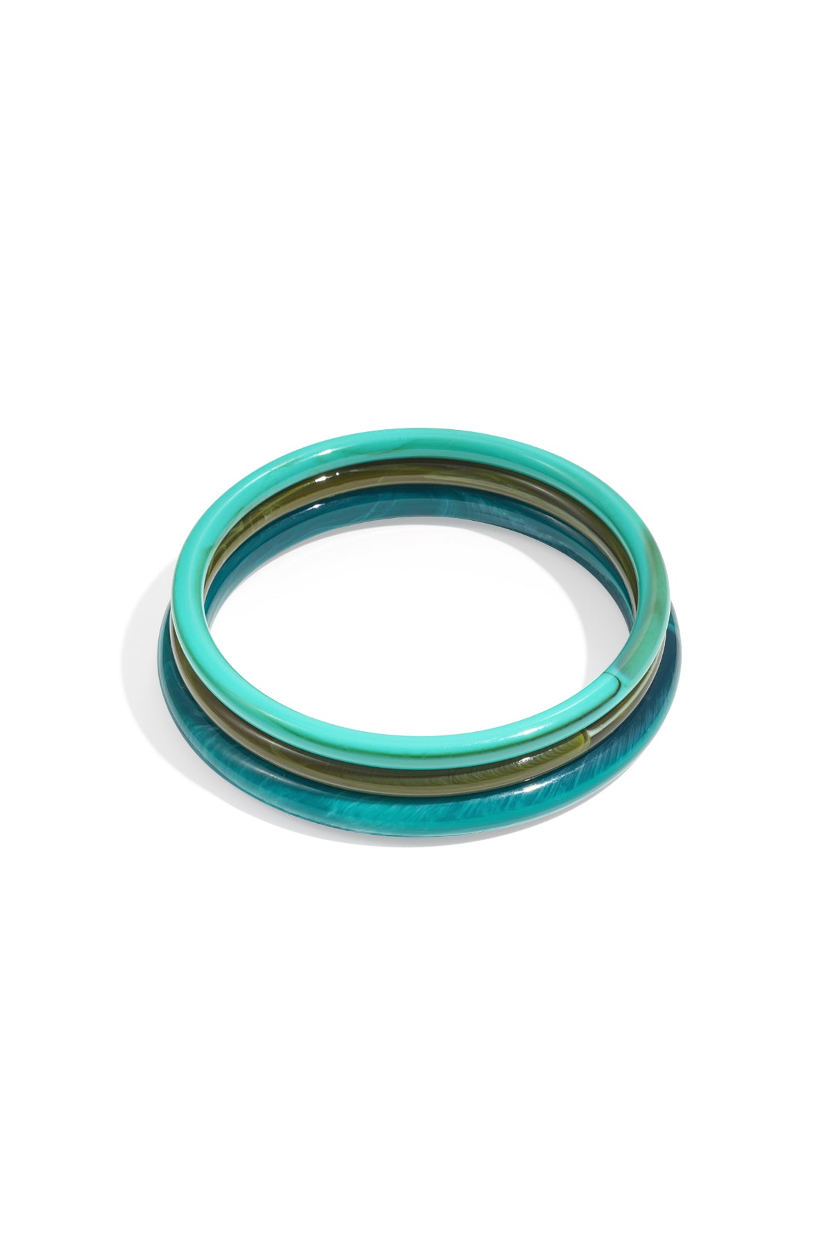 Acrylic Bangles Solid Color Casual Daily Simple Series Women's jewelry