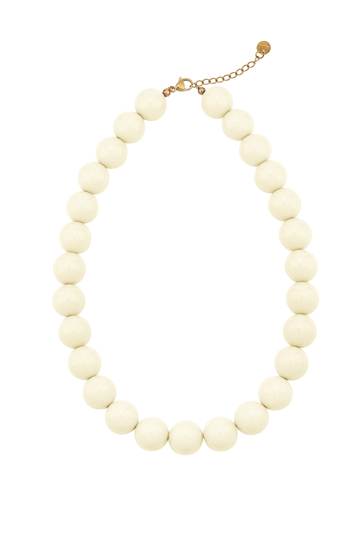 Necklace with large beads