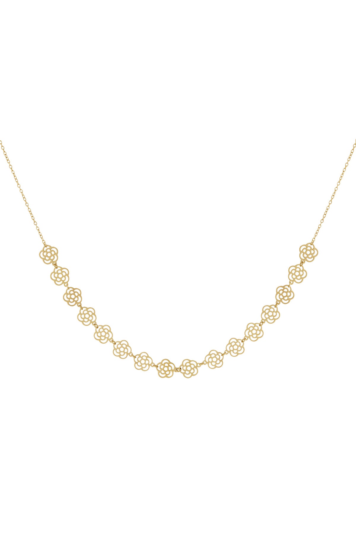 Flower love Necklace