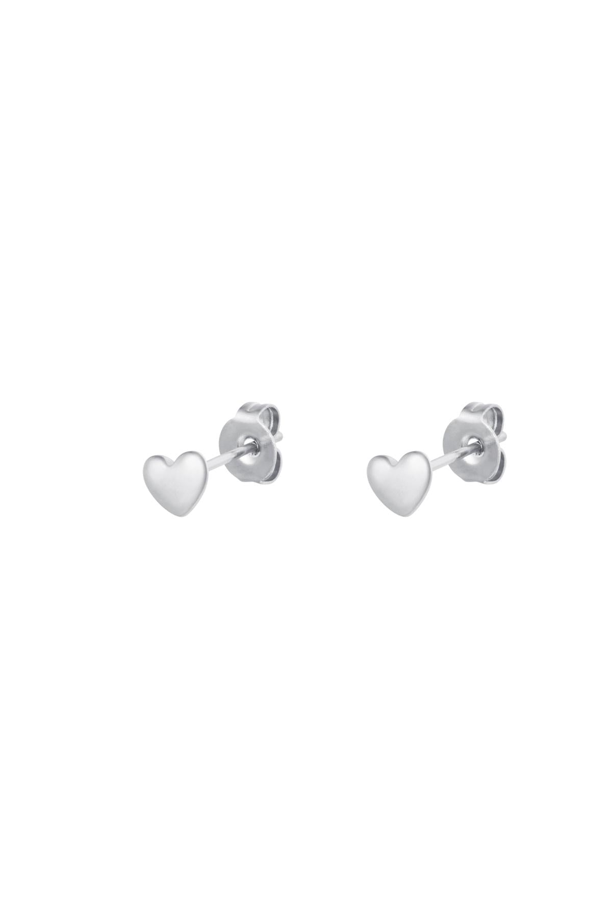 stainless steel stud heart