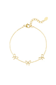 charming bows bracelet