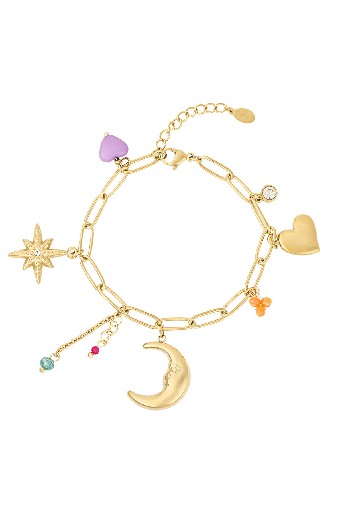 Charm bracelet Moon light