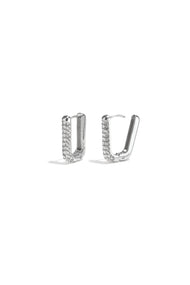 Shimmer Spark Stainless Steel Earrings