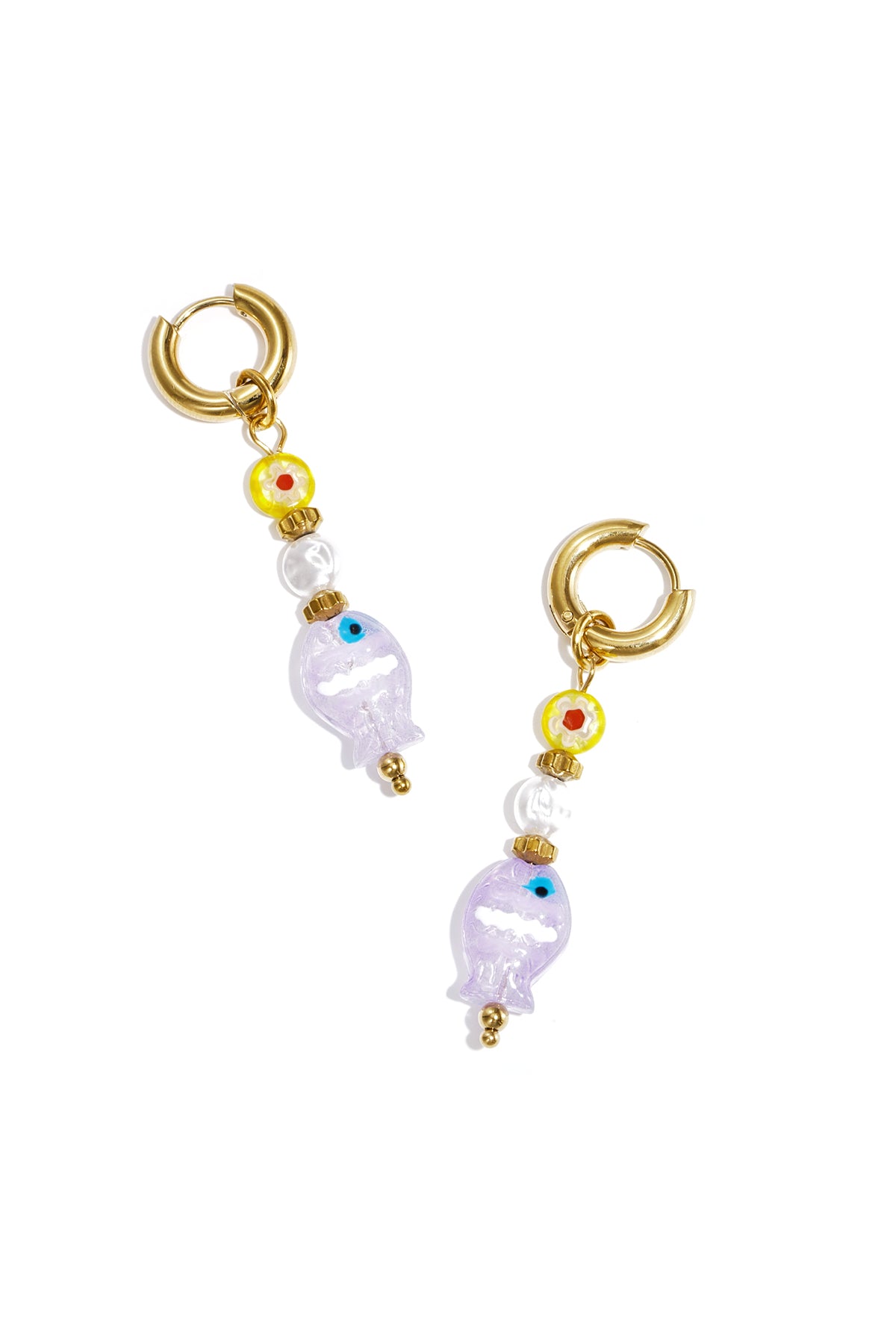 Stainless Steel Dangle Earrings fish Casual Daily Romantic Series Women's jewelry