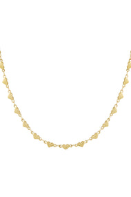 Strong heart necklace