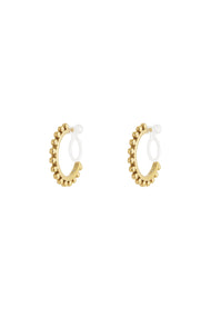 Bold Ring Clip Earrings
