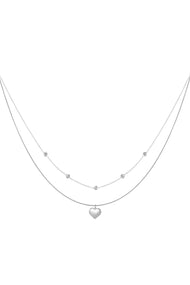 Layered Necklaces Heart Casual Daily Simple Series Women's jewelry