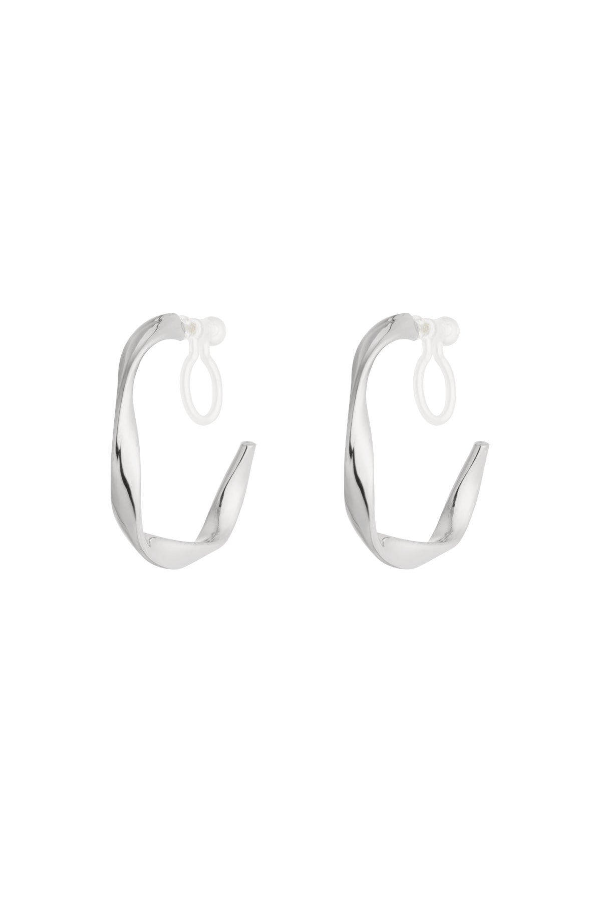 Curve Clip Earrings