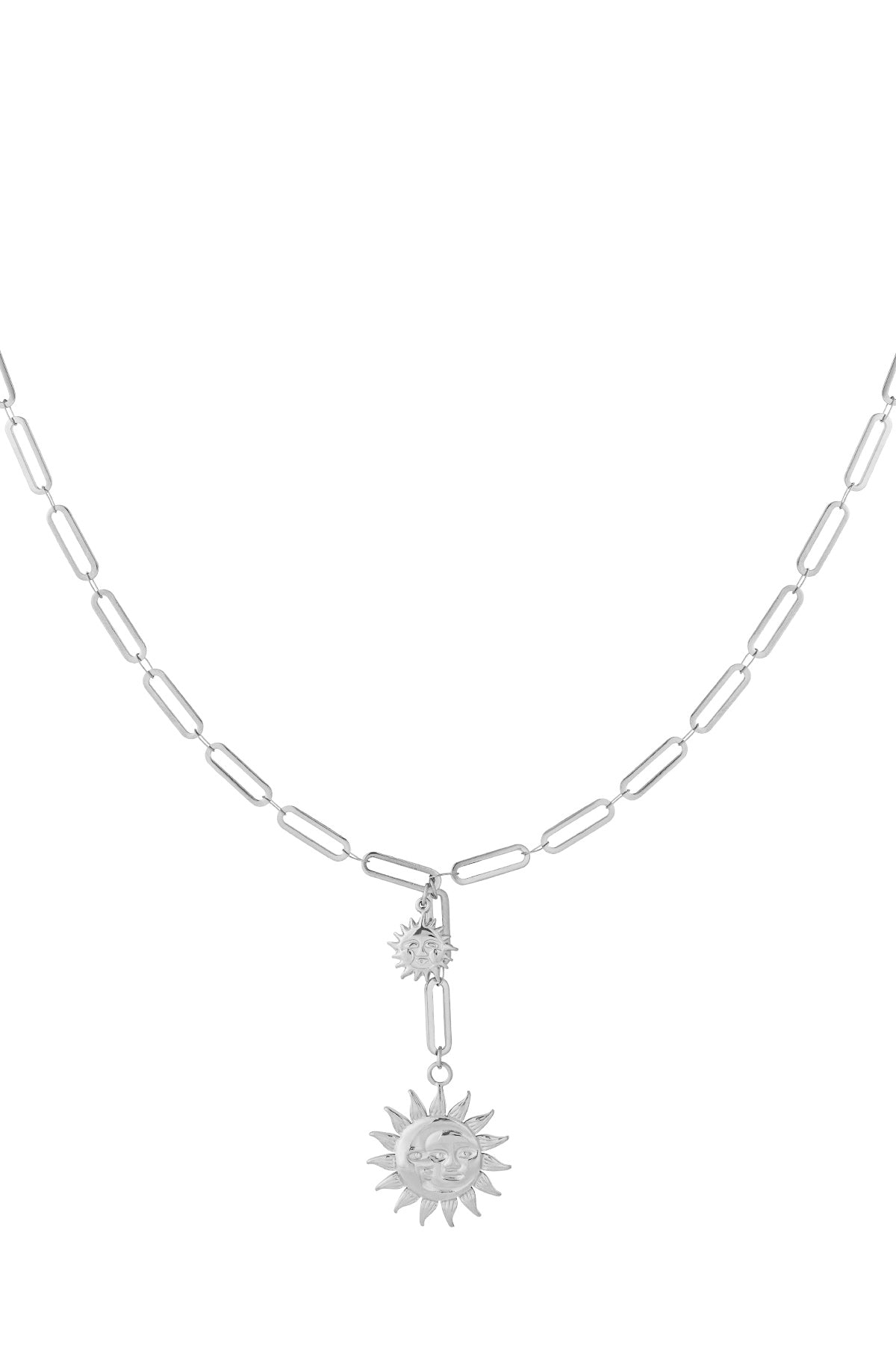 Double Sun Necklace