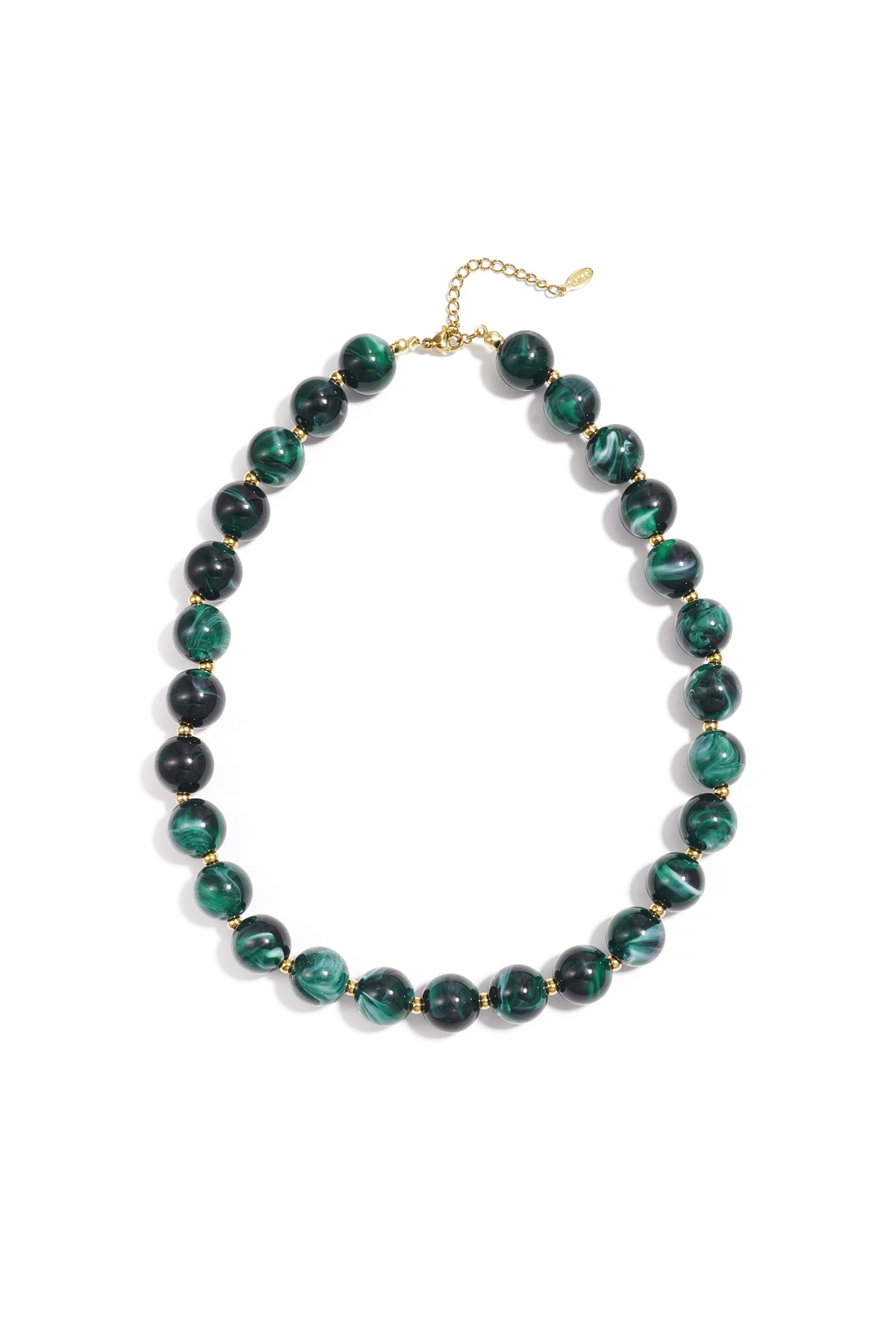 Acrylic Bead Necklaces Beads Casual Daily Simple Series Women Jewelry-13.5mm